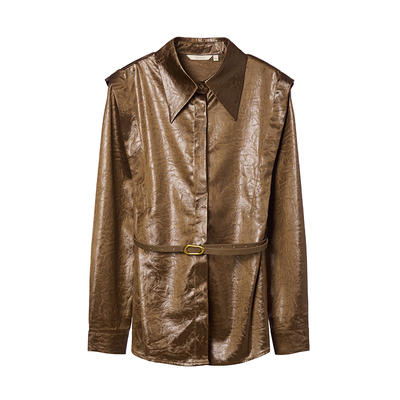 VIEA.ING薇迎商场同款美拉德衬衫