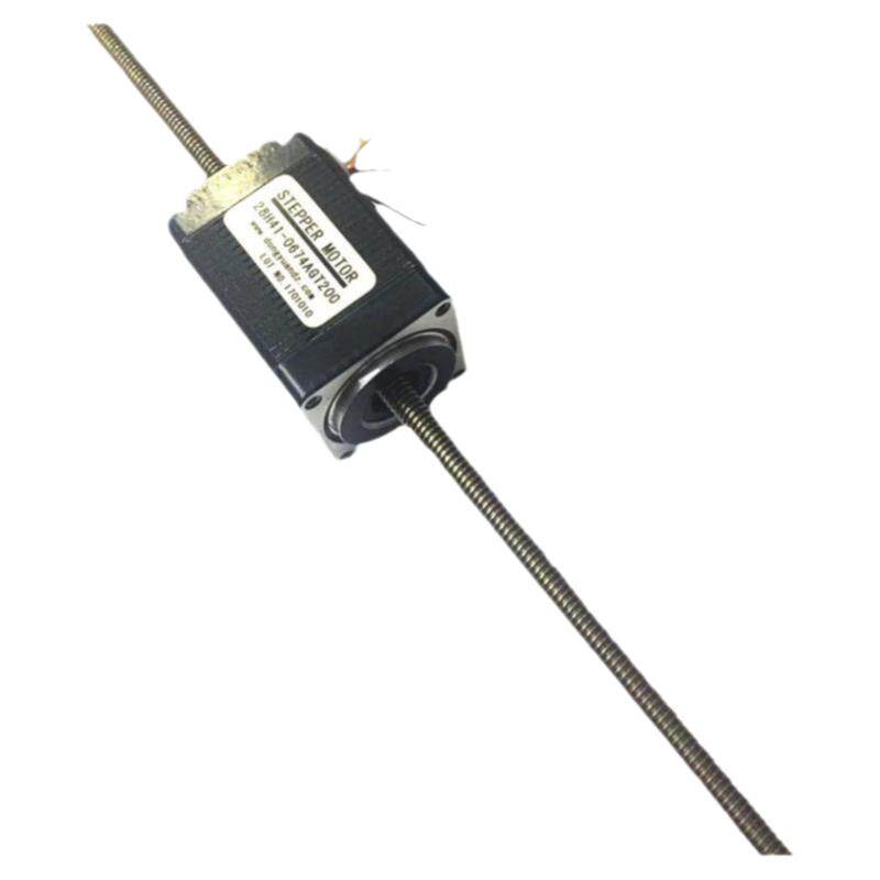28步进电机贯通式丝杆前后运动
