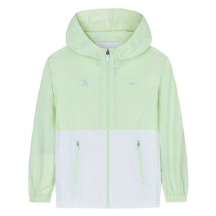Nike 3brand儿童装男童春款夹克2026新款大小童防风外套N32432025