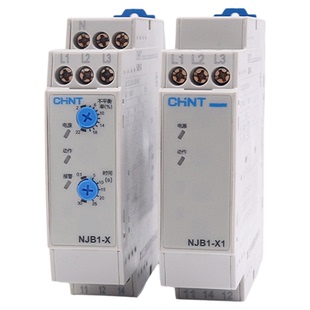 正泰NJB1-X1 NJB1-X相序与断相保护继电器380V 3三相不平衡保护器