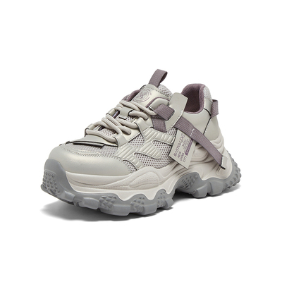 百思图老爹鞋春季新款厚底增高