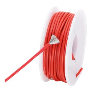 特软硅胶线DIY航模线超软多色电子线导线18 24 30awg软线彩色电线