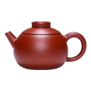 宜兴紫砂壶手工公道壶 家用原矿大红袍220毫升（双球孔）公道壶