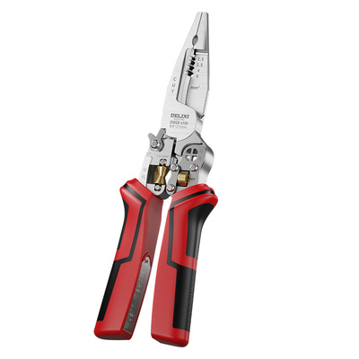 德力西剥线钳多功能电工专用钳子