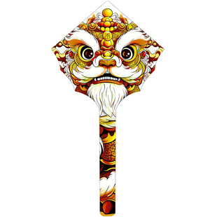 2026年新款运势风筝巨型大型国潮醒狮成人少年儿童长尾风筝超大号