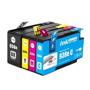 墨弘适用于惠普938XL彩色墨盒HP OfficeJet Pro 9730 9720 9130 9120 9110b打印机墨盒