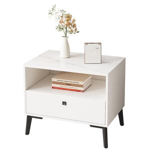 沙发边柜侧边柜岩板轻奢高级方形边几客厅家用角几简约现代收纳柜