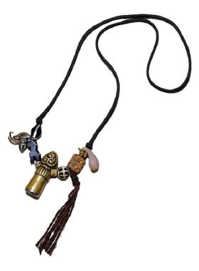 承李李老琉璃招财转运吊坠项链