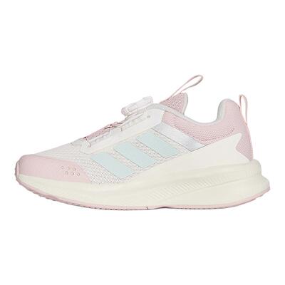 Adidas阿迪达斯新款儿童鞋女中童跑步鞋BOA旋钮休闲运动鞋KI4128
