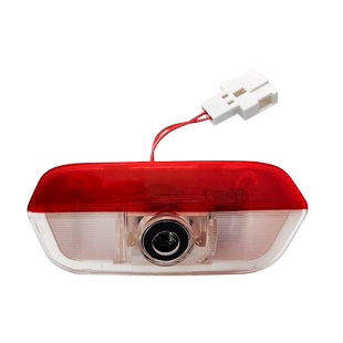 适用于大众20-25年途锐后备箱投影灯氛围射灯照地车标升级改装饰