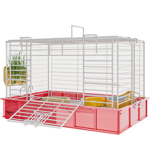 兔子专用笼子大空间养豚鼠荷兰猪防喷尿家用加粗兔笼豪华宠物别墅