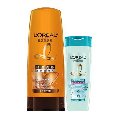 欧莱雅精油润养洗发护发产品