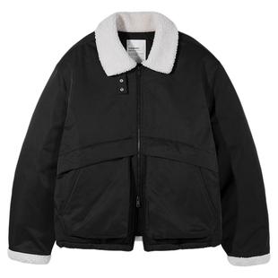 codegraphy韩国男女25秋季仿羊羔绒夹克休闲翻领外套MUSINSA