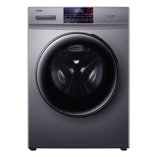 海尔滚筒洗衣机超薄11/10公斤大容量家用全自动洗烘一体58E旗舰店