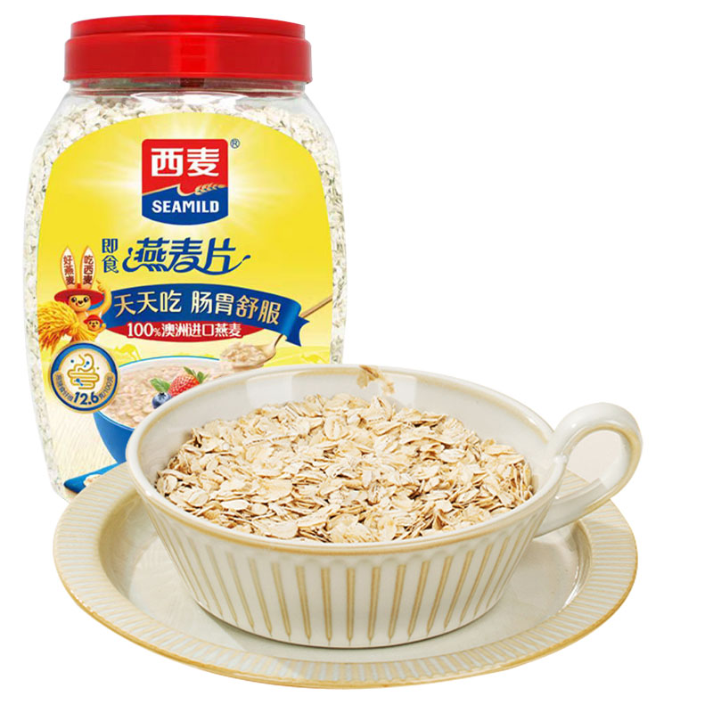 西麦纯燕麦片谷物早餐