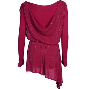 贝蒂拉丁舞服2025新款练功服舞蹈服成人闪光网纱连衣裙假两件BD68