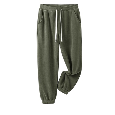 【双面摇粒绒】回力加绒加厚裤子