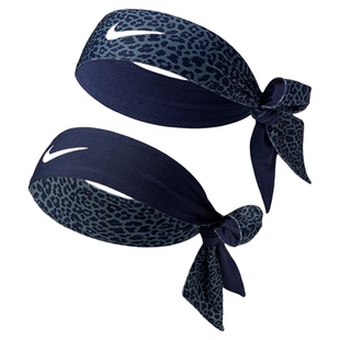 Nike耐克豹纹运动头带吸汗防滑透气速干健身跑步束发带