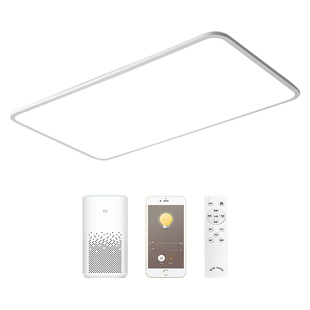 超亮客厅主灯2026新款大气LED美国普瑞全光谱护眼超薄无缝吸顶灯