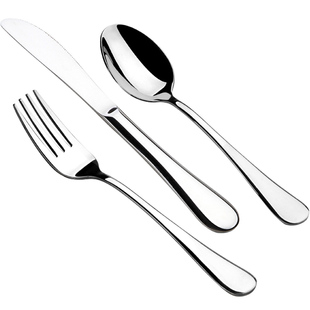 儿童西餐餐具牛排刀叉盘子套装高档成人全套家用四件套