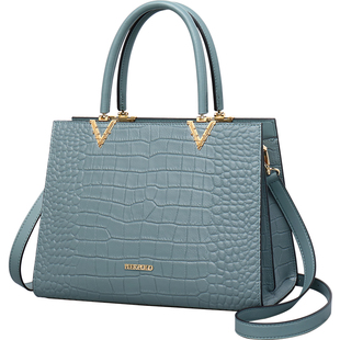 pierpolo包包女新款真皮女包大容量头层牛皮手提包中年送妈妈包包