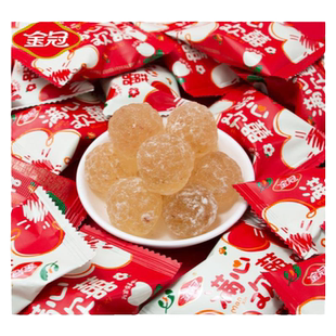 金冠23款满心欢喜果肉软糖1斤装喜糖婚糖散装批发结婚专用零食