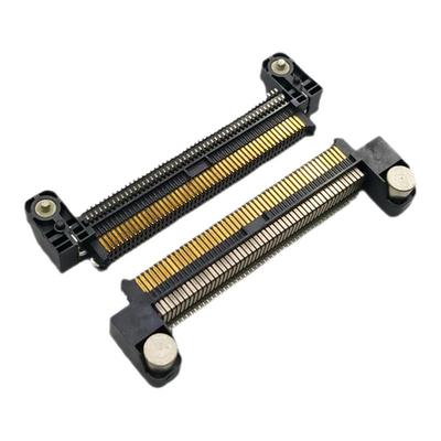 替代SAMTEC申泰ERM8-050-01-L/S-D-RA-L-TR公头100Pin 0.8mm间距