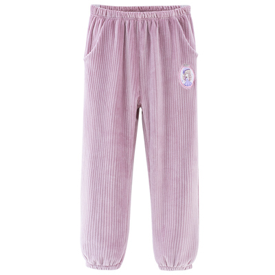 秋冬加绒加厚儿童裤子