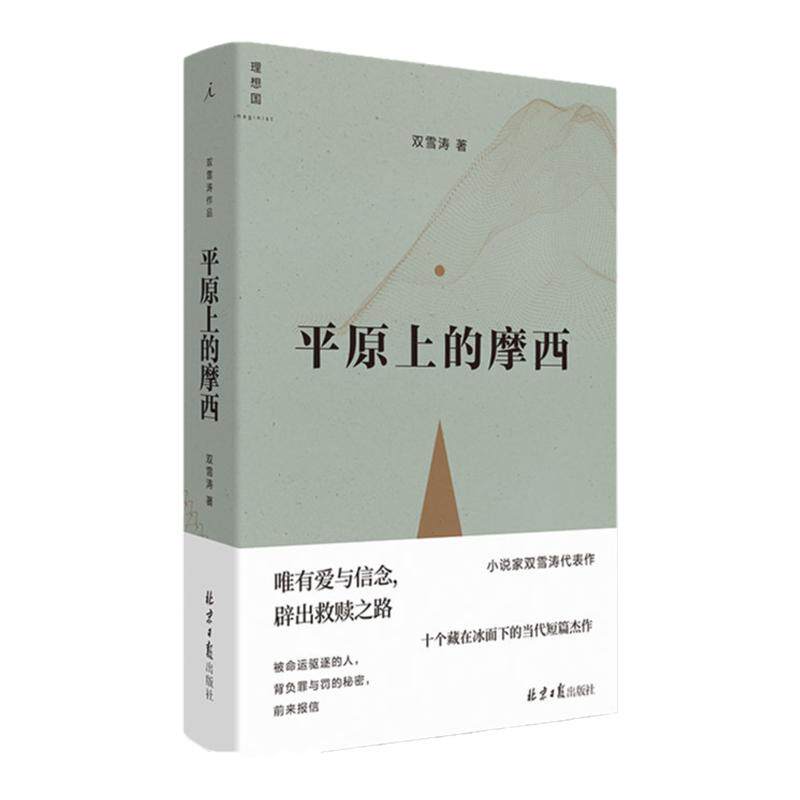 理想国|双雪涛作品合集 平原上的摩西 双雪涛典藏版短篇 平原上的火焰 同名电影周冬雨 刘昊然主演原著理想国图书旗舰店官方