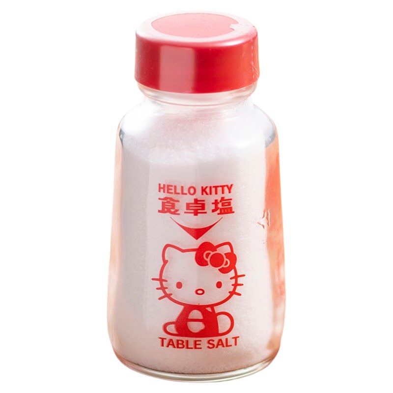 日本限定三丽鸥hellokitty天日盐