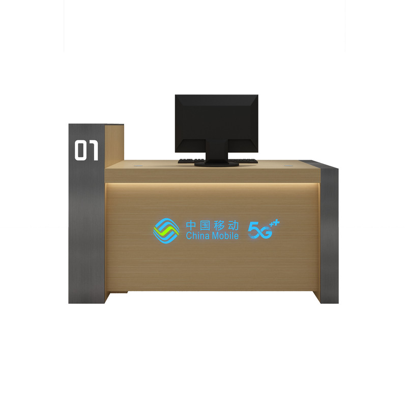 移动联通电信业务受理台铁质发光