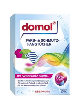 domol衣服防染色吸色片防串色纸
