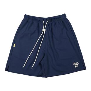 SLAMBLE新款华夫格纯色短裤男女宽松美式潮牌运动休闲训练篮球裤