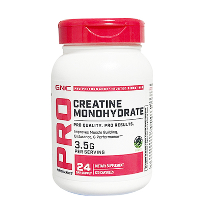 GNC一水肌酸比赛表现耐力爆发力