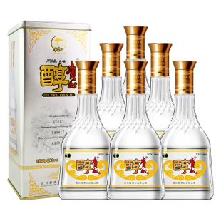 贵州醇52度铁贵500ml*6浓香型纯粮高档礼盒白酒节日礼品送礼