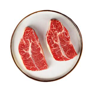 5斤原切牛排S级板腱进口健身低脂草饲牡蛎肉冷冻雪花整块牛扒烧烤