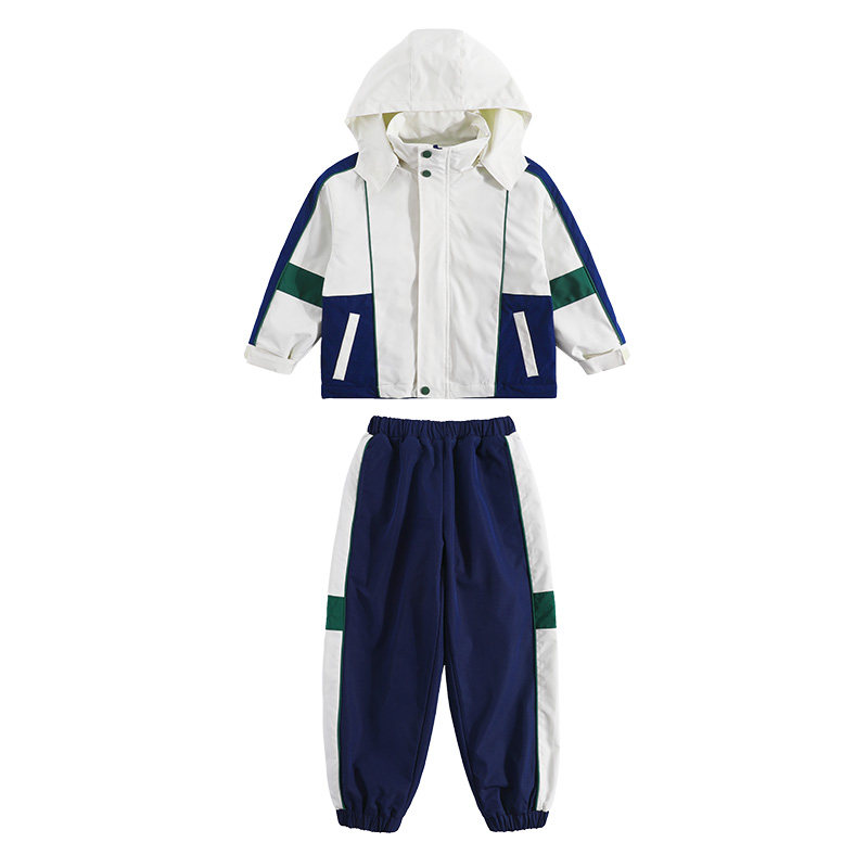 秋冬季冲锋衣儿童校服小学生班服