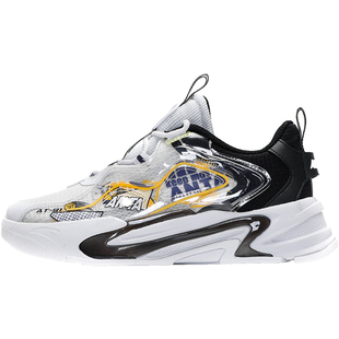 安踏男童运动鞋2026春秋新款儿童G6休闲鞋大童网面透气复古童鞋潮