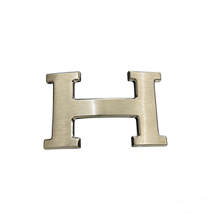 适用于平替H家爱马仕皮带扣头纯铜工字扣通用腰带扣3.8/3.2/2.4cm