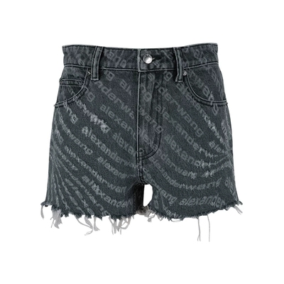 AlexanderWang女士牛仔短裤