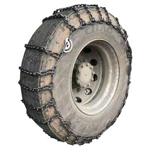 货车轮胎防滑链适用于东风欧曼卡车加粗加密锰钢雪地泥地专用链条