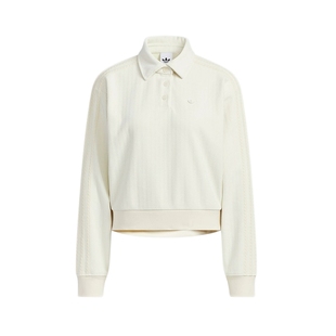 adidas阿迪达斯三叶草女套装POLO衫卫衣灯芯绒长裤 KS5982 KS5958