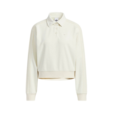 adidas阿迪达斯三叶草女套装POLO衫卫衣灯芯绒长裤 KS5982 KS5958