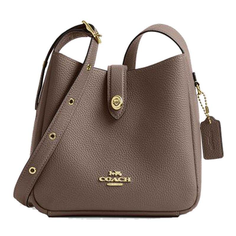COACH/蔻驰官方 奥莱款Hadley 20女士皮质单肩斜挎手提包CAL60