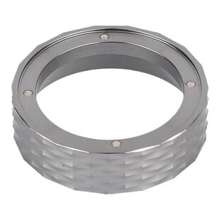 意式咖啡机带磁防飞粉圈 接粉环 手柄51/53/58mm布粉器定量环防洒