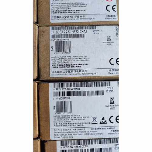 议价全新西门子模块6ES72221HF220XA8实物图维修