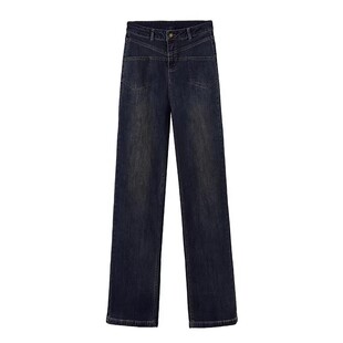 今年流行新塘牛仔裤女2025新款裤子爆款直筒阔腿梧桐裤广州十三行