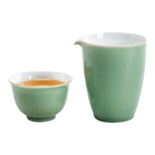 南山先生碧影主人杯陶瓷品茗杯个人专用高档茶杯单杯家用喝茶杯子