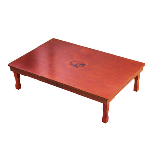 韩式炕桌朝鲜族饭桌餐桌折叠桌方桌榻榻米懒人桌韩国飘窗印花