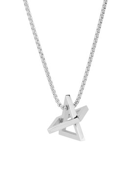 MELINE 合二为一 几何简约小众设计感嘻哈潮牌ins百搭情侣项链